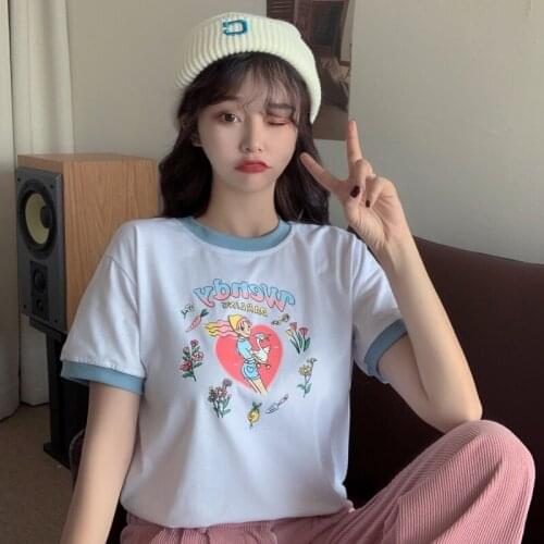 GDZSHP Women's T-shirts With Print