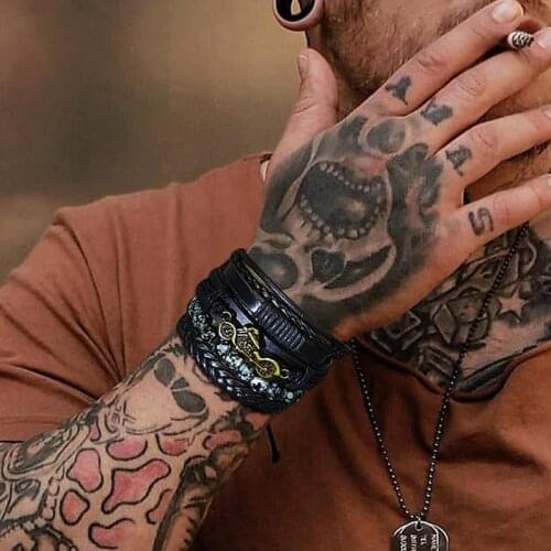 Mprainbow Leather Bracelets