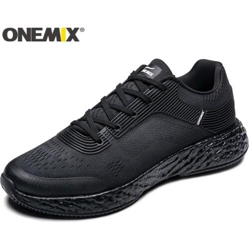 ONEMIX 2020 New Men Running Shoes Mesh Uppers Sneaker Outdoor Athletic Jogging for men Outdoor Jogging Shoes men plus size 39-47