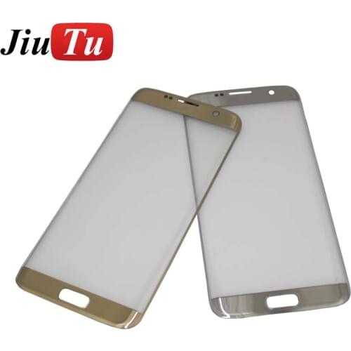 Original Replacement LCD Front Touch Screen Outer Glass Lens For Samsung Galaxy S7 Edge G935F Gold Color