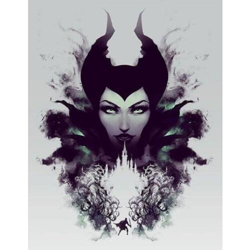 Full Square Mosaic Cross-stitch Diy Diamond Painting Fairy Tales Witch Diamond Embroidery Home Decor Diamond Patchwork Crafts