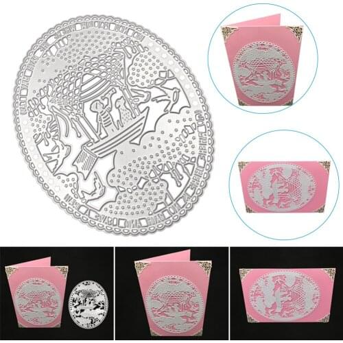 Carbon Steel Cutting Dies Paper Cutting Stencil Embossing Dies For Diy Scrapbooking Photo Album Paper Трафареты Для Декора