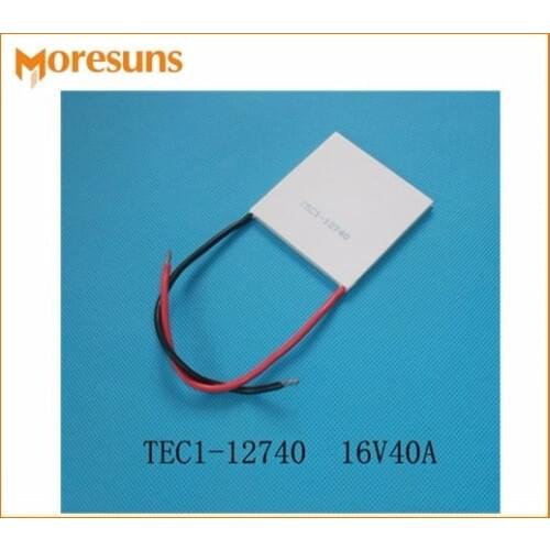 Free ship TEC1-12740 16V40A 62*62mm maximum size temperature difference semiconductor Thermoelectric Cooler Peltier