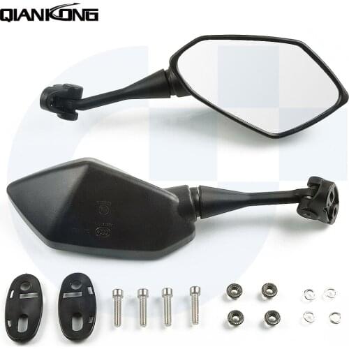 Universal Motorcycle rearview mirror 2pc/ pair Wide Angle Adjustabl left right Adjustable For DUCATI MONSTER 696 796 796 848