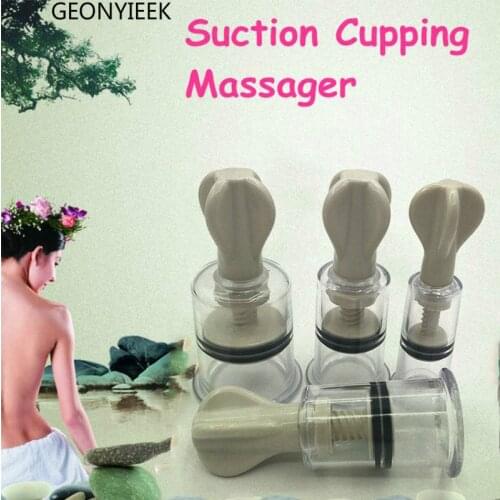 Vacuum Suction Family Body Therapy Massage Nipple Enhancer Anti Cellulite Vacuum Silicone Cupping Cup Face Slimming Sauna Tools