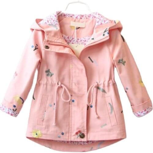WXPWOODS Girls' Windbreakers