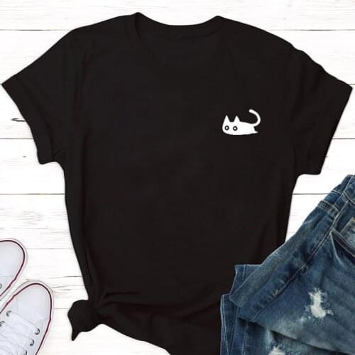 Short Sleeved T-shirt, Female 2018, Summer New Black T-shirt, Letter Embroidery, Sexy Hollow, Pure Cotton