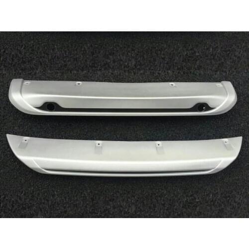 Fit For Nissan Qashqai Dualis J11 2014 2015 2016 ABS Accessories Front and Rear Bumper Skid Protector Guard Plate 2PCS