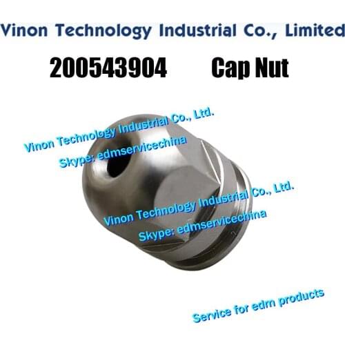 200543904 Cap Nut for CUT20,CUT30 series. edm spare parts 200.543.904, 200-543-904, 543.904 Clamping n ut upper head