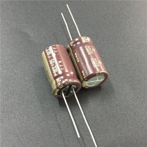 5pcs/50pcs 330uF 50V Japan ELNA RJH/RJJ Series 12.5x20mm Low Impedance High Reliability 50V330uF Audio grade Capacitor
