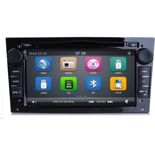 7" 2 DIN CAR GPS for opel Vauxhall Astra H G J Vectra Antara Zafira Corsa Vivaro Meriva Veda DVD PLAYER black/silver/grey frame