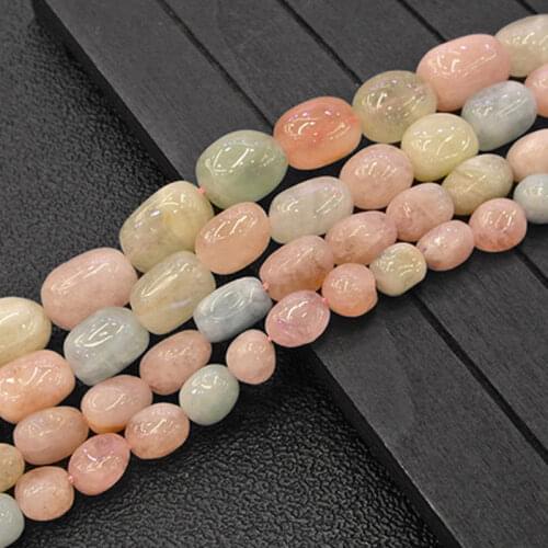 Freeform Potato Morgan Beads Natural Stone Beads For Jewelry Making Beads Bracelets For Women 15'' Needlework DIY Beads Trinket