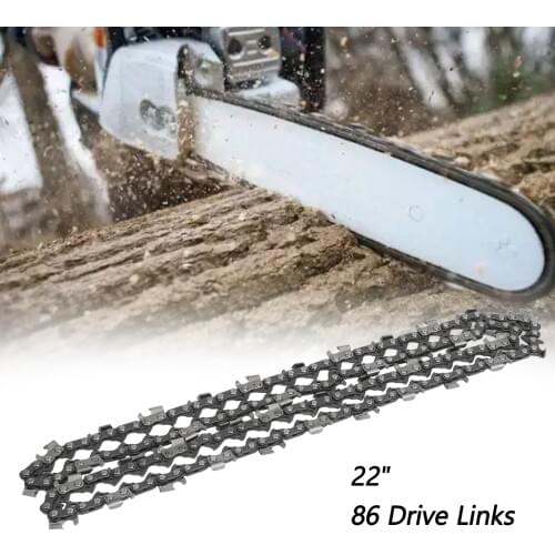 Areyourshop 22 inch Chainsaw Saw Chain 325 pitch .058 gauge 86DL 86 Drive Links Garden Tool Replacement