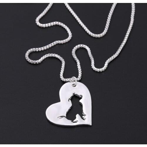 DANGGAO new cute tiny Pit Bull pendant Choker Necklace women child jewelry fashion pretty charm delicate Cartoon gift