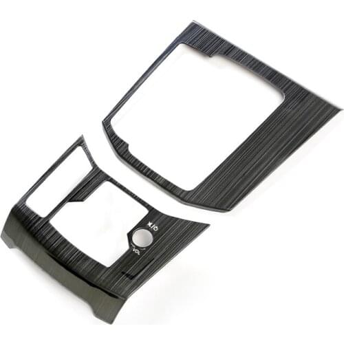 YOOTOBO Auto Gear Panel Stainless Steel Decoration Car Covers For MAZDA CX-5 CX5 2017 2018 AT Automatic Gearbox Car Styling