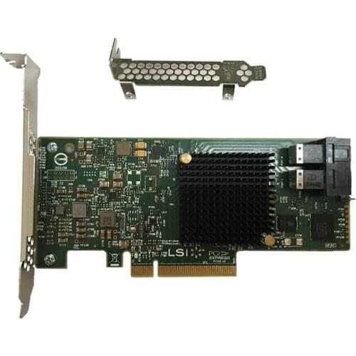 Eastforfuy LSI SAS3008 9311-8i OEMs 8 Port RAID0.1.1e.10 SFF8643 NO Cache HBA PCI-E3.0 X8 Controller Card ,SAS Cable not include