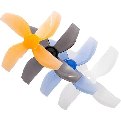 Gemfan Mirco Props 35mm 3-Blade/4-Blade PC Propeller 1.0mm for RC FPV Racing Freestyle FPV Tinywhoop Drones 08028 Motors