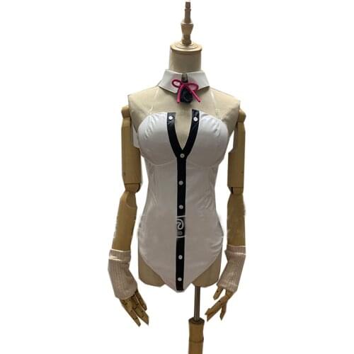 DanganRonpa Cosplay Chiaki Nanami Cosplay Danganronpa Chiaki Nanami Cosplay Costume Bunny Girl Sexy Jumpsuit Bodysuit