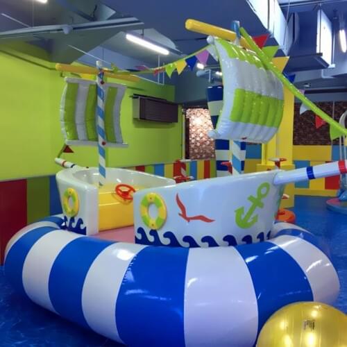 Indoor playground electric pirate ship YLW-INA1841