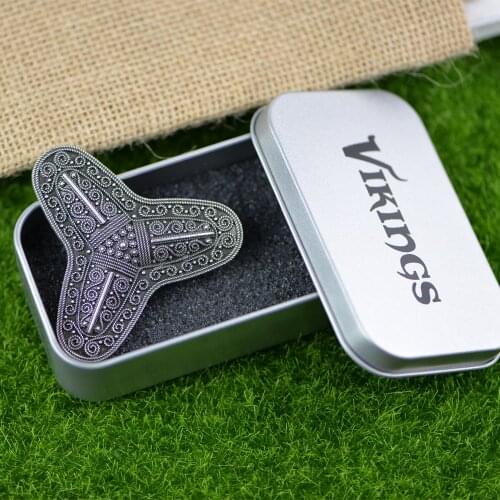 Langhong Nordic Brosch Viking Brooch Amulet Sweden Scandinavian Brooches Viking brosch jewelry Talisman