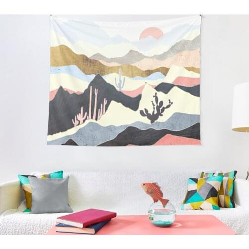 Desert Summer Tapestry Fashion Room Decor Pattern Print Tapestry Wall Bedroom Carpet Bed Sheets