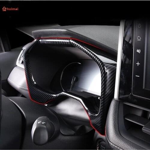 LHD and RHD Car Instrument display Speedometer Gauge Cover Trim Frame For Toyota RAV4 2019 2020 2021 RAV 4 XA50 Accessories