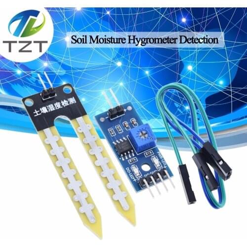 LM393 Soil Moisture Hygrometer Detection Humidity Sensor Module Development Board DIY Robot Smart Car for arduino