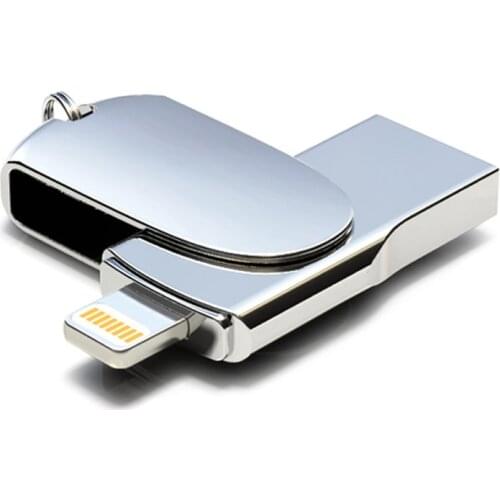 Novel Lightning USB Flash Drive 256GB 128GB Pendrive Memory Stick For iPhone USB Flash Pen Drives U Stick For iPad iPod