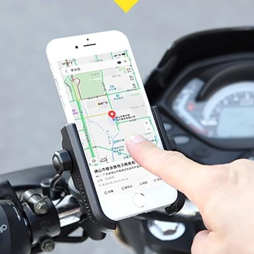 USB Charging Mobile Phone Holder Motorcycle Bicycle Stand Rotatable For BMW R1200GS R1250GS F700GS F900XR R NINE T F750GS F850GS
