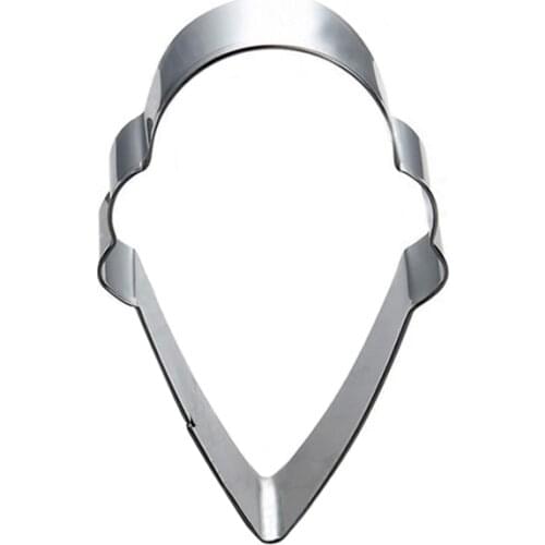 2016 Stainless Steel Ice Cream Cookie Cutter Creative Bread Biscuit Cutter Cupcake Tools DH062