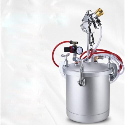 10L Capacity Paint Pressure Tank Spray Gun Pressure Pot Paint Sprayer Air Spraying Tool With Regulator Spray Gun