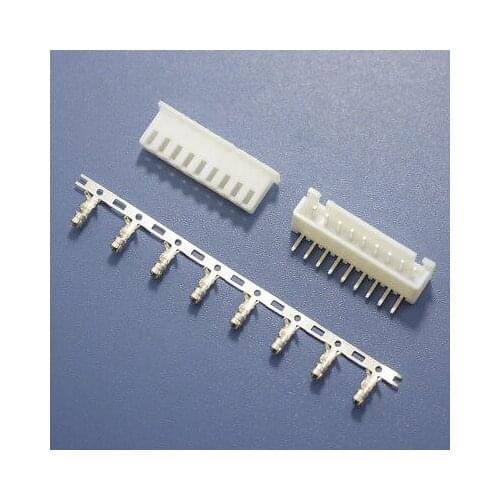 50 sets XH2.54 9P 9Pin Curved needle Pin Header+Terminal+Housing Connector