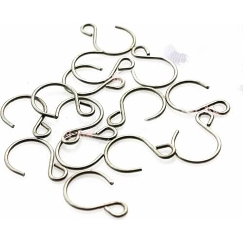 Free shipping 50pcs/lot,S Shape Crystal Bead Curtain connectors Stainless Steel Hook Curtain Accessories DIY Bead Accessories
