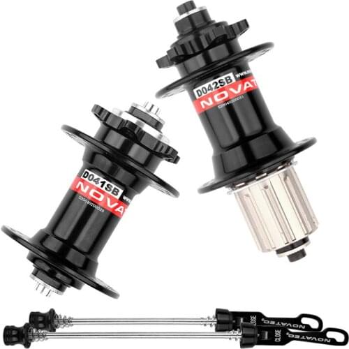 For Novatec hub D041SB D042SB disc card brake MTB mountain bike hub bearing bicycle hubs 28 32 36 Holes 8/9/10/11speed Part