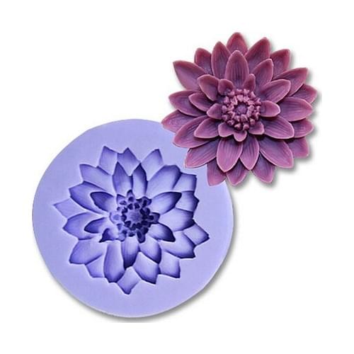 Chrysanthemum modelling fondant molds wholesale chocolate silicon mold fondant Cake decoration mold No.si405