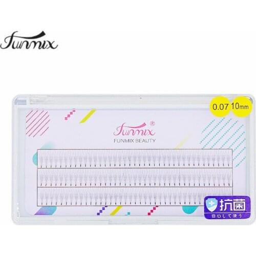 FUNMIX Natural Soft False Eyelash Extension 3D lashes W lash Deluxe Lashes VOLUME Fake Eyelashes