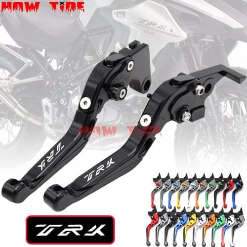 Motorcycle Folding Extendable CNC Moto Adjustable Clutch Brake Levers For Benelli Jinpeng 502 TRK502 TRK 502 ADV