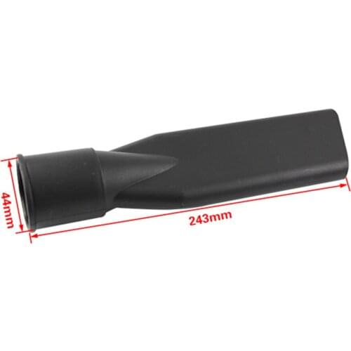 Vacuum Cleaner Attachment Flat Mouth Suction, Black, 44mm Diameter