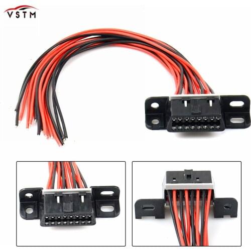 Newest OBD2 Extension Cable OBD 16pin male to female For ELM 327 V1.5 For VAG Auto Car Diagnostic Tool Scanner For OP-COM