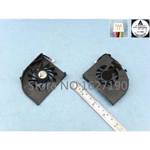Brand NEW Laptop Cooling Fan For CPU for FUJISTU SIEMENS SHARP TW8/HASEE HP860 HP870 HP880 Discrete Video card (Double outlet)