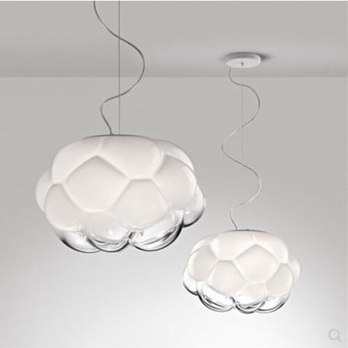 Luxury Glass Spherical Led Chandelier Lighting Nordic Living Room Restaurant Bedroom Hanging Lights Simple Kitchen Bathroom Lamp