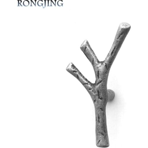 Cabinet Drawer Knobs Branches Closet Cupboard Wardrobe Handles Furniture Drawer Knobs Dresser Handle Kitchen Cabinet Pulls