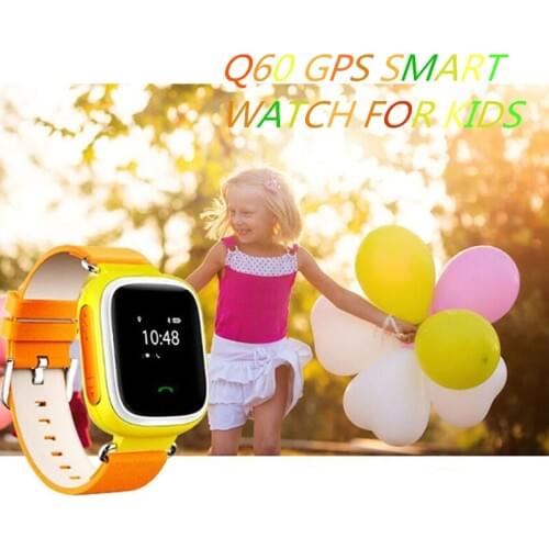 Smart Watch Q60 For Children SOS Call Location Finder Locator Device Tracker Kids Anti-Lost Wristwatch Best Gift For Children