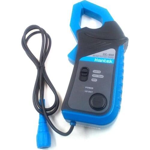 Clamp Meter Hantek CC-65 CC-650 AC DC Current Clamp Meters Oscilloscope Probe BNC connector Multimeter Automotive Repair