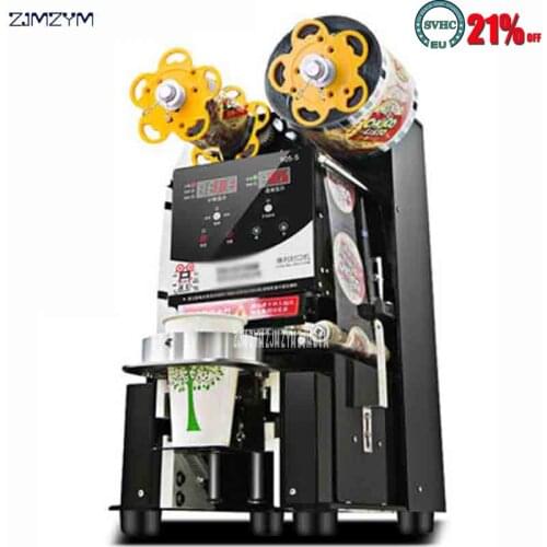 FB-95B Automatic Milk Tea Sealer Commercial Milk Tea Milk Drink Sealer Paper Cup Plastic Cup Sealing Cup Machine 95/90mm Sealing