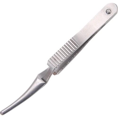 Temporary Interdiction of cross-clamp micro-vein clip during operation with stainless steel closure device