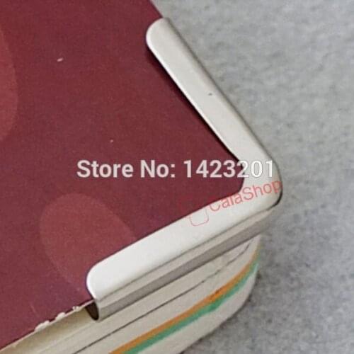 50 pcs / Lot 21mm Book Corner Protectors for Scrapbooking File Folder Albums BCT05