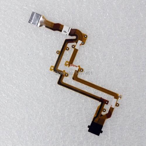 LCD hinge rotate shaft Flex Cable for Panasonic HDC-SD80 HDC-TM80 HDC-HS80 HS80 SD80 TM80 Video Camera