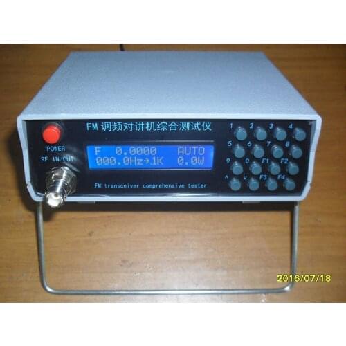 0.5-470Mhz RF Signal Generator Meter Tester for FM Radio Walkie-Talkie Debug