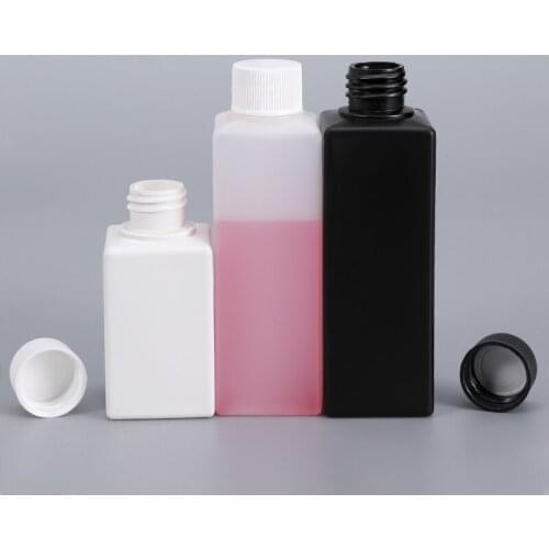 10PCS of 50ML100ML small mouth refillable bottles Empty Food Grade HDPE bottle for liquid reagent cosmetic Essential oils
